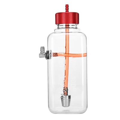 MAVIS LAVEN RC Fuel Remote Control Model Transparent Plastic with CNC Metal Cap for HighPerformance RC Airplane 260ml to 1500ml (300ml (for 15-26cc Aircraft))