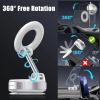 OUTMX Vacuum Magnetic Phone Holder for Car for Dodge Durango 6&7 Seats 2016-2025 Accessories, 360 Adjustable Suction Cup Phone Mount for Dashboard Windshield,White view 3