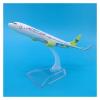 1/400 for 16CM B737 Jin Air Airlines Airplane Model Classic Alloy Aircraft Diecast Plastic Plane Toy Scale Metal Airplane view 3