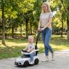 Licensed Toyota Ride on Push Car for Toddlers by INFANS, 3 in 1 Walking Sliding Toy with Removable Guardrails and Handle, Music, Under Seat Storage for Kid (White) view 2