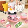 23pcs Kid Cooking Sets Real Play Mini Kitchen,Mini Cooking Set,Real Food Making Knife Set for Children 8-12 Boys Girls Beginner Cookin g Educational Toys,Junior Easy Kitchen Tools Toys view 4