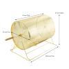 THJnjdab Extra Large Raffle Drum, Thickened Raffle Ticket Spinner Drum Box with Silent Bearing for Lottery Games, Bingo, Raffle Balls view 3