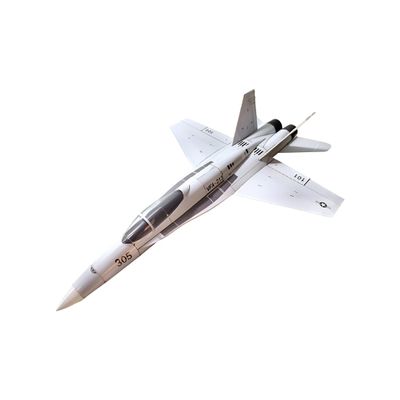 WOWOBONTOY RC Plane, S-57 415mm Dual 30mm EDF DIY RC Fixed Wing Aircraft Kit, Stable Beginner-Friendly Ducted Fan Model for Adult Youth (PNP/Grey)
