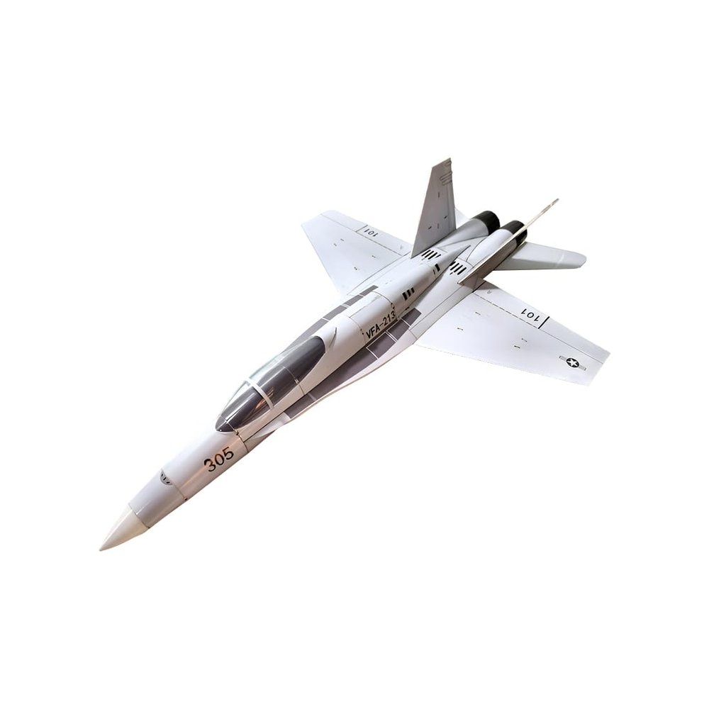 WOWOBONTOY RC Plane, S-57 415mm Dual 30mm EDF DIY RC Fixed Wing Aircraft Kit, Stable Beginner-Friendly Ducted Fan Model for Adult Youth (PNP/Grey)
