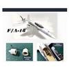 WOWOBONTOY RC Plane, S-57 415mm Dual 30mm EDF DIY RC Fixed Wing Aircraft Kit, Stable Beginner-Friendly Ducted Fan Model for Adult Youth (PNP/Grey) view 2