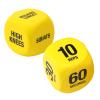 1-Pair Exercise Dice - 5cm 6 Sided Workout Dice, Portable Eva Fitness Equipment For Strength Training, Fun Fitness Dices For Kids, Home Gym Use, Outdoor Gross Motor Toys, Great Kids Exercise Equipment view 1