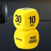 1-Pair Exercise Dice - 5cm 6 Sided Workout Dice, Portable Eva Fitness Equipment For Strength Training, Fun Fitness Dices For Kids, Home Gym Use, Outdoor Gross Motor Toys, Great Kids Exercise Equipment view 3