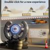 Turborace Interactive Game Set with 200 Challenges, Desktop Car Racing Game with Steering Wheel, Obstacle Avoidance Driving Simulator, Musical Racing Adventure (T) view 4