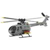 ConsoleXpress RC Helicopter for Adults, C186S BO105 1/48 Scale 2.4G 6CH RC Military Helicopter with Barometric Altitude Hold, Optical Flow Positioning, One-Key Takeoff and Landing RC Aircraft Model view 3