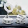OUTMX Vacuum Magnetic Phone Holder for Car for GLC 2016-2024 Accessories, 360 Adjustable Suction Cup Phone Mount for Dashboard Windshield,White view 2