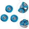 3Pcs 36T Nylon Stainless Steel Planetary Gear Set with Bearings, 38x38x12mm, Replacement for Hub Motor, Wheel Motor Component view 3