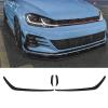 Front Bumper Air Splitter Trim Glossy Black High Strength Aerodynamic Spoiler for 7.5 GTI 2017 to 2019 4Pcs Set view 4