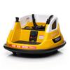 12V Electric Bumper Car for Kids, 360 Spin Ride On Toy with Remote Control, 2 Speed, Music, LED Lights, 5-Point Safety Belt, Toddler Vehicle with Tool Box, Yellow view 1