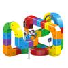 Electric Train Set for Kids  3D Magic Rail Cube with Motorized Car, Gravity Defying Track, Modular Snap-Fit Building Blocks, STEM Educational Toy for Boys & Girls Ages 3-8 view 1