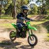 24V Electric Dirt Bike for Kids - 13.6MPH Fast Speed Motorcycle for Kids with 250w Motor and Air-Filled Tires view 1