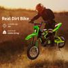 24V Electric Dirt Bike for Kids - 13.6MPH Fast Speed Motorcycle for Kids with 250w Motor and Air-Filled Tires view 3