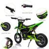 24V Electric Dirt Bike for Kids - 13.6MPH Fast Speed Motorcycle for Kids with 250w Motor and Air-Filled Tires view 4