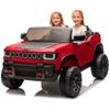 24V Licensed Electric Truck for Kids, 2-Seater Children Ride-on Car, Parent Remote Control with 3 Speeds, Bluetooth Music & LED Lights, Electric Vehicle for Kids Ages 3-8 view 1
