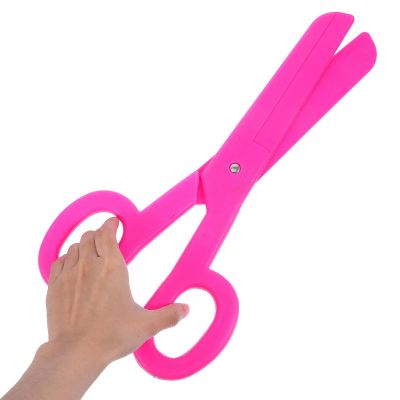 Lurrose Large Clown Scissors Giant Costume Accessory for Masquerade Party Stage Performance Clown Prop Unique Multi-Functional Decor