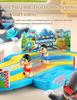 Motion-Sensing Racing Game, Competitive Simulation Track Motion Toys, 2-Player Interactive Track Battle Toy, Active Parent-Child Play for Ages 410, Party (Green-A) view 4