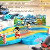Motion-Sensing Racing Game, Competitive Simulation Track Motion Toys, 2-Player Interactive Track Battle Toy, Active Parent-Child Play for Ages 410, Party (Blue) view 4