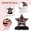 12 Pcs Birthday Table Decorations Glitter Rose Gold Black Birthday Decorations Honeycomb Centerpieces for Table Decor Girls Boys Women Men Party Supplies view 4
