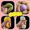 1PC Giant Glitter Dumplings, Giant Dumpling Squishy, Mega Rainbow Dumplings, Mystery Dumpling Squishy Dumplingss Toy, Fidget Toy, Soft SqueezeDecompression Dough or Adults view 2