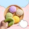 1PC Giant Glitter Dumplings, Giant Dumpling Squishy, Mega Rainbow Dumplings, Mystery Dumpling Squishy Dumplingss Toy, Fidget Toy, Soft SqueezeDecompression Dough or Adults view 4