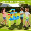 Hanyutom 2026 Upgraded Toddler Sand Water Table Toy, Summer Outdoor Beach Sensory Activity Playset and Water Table Toys, Party Birthday Gifts for Girl Boy Age 4+ (Blue) view 4