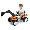 LEAQU Toy Tractors for Kids Ride On Excavator, Electric Powered with Functional Digger Arm, Electric Construction Vehicle for Kids view 1
