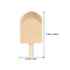 Lurrose 10 Pcs DIY Blank Wooden Dreidels for Hanukkah Decorations Unfinished Wood Spinning Tops for Kids and Adults for Painting view 2