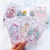 Han Yu Bowen Pastel Arcana Tarot Deck, 78 Pink Aesthetic Design Tarot Cards with Guidebook, Modern Witch Tarot for Beginners and Experienced Readers, Divination and Spiritual Growth Tool view 3