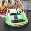 12V Electric Bumper Car for Kids, 360 Spin Ride On Toy with Remote Control, 2 Speed, Bluetooth Music, LED Lights, 5-Point Safety Belt, Toddler Vehicle with Tool Box, Green view 3