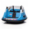 12V Electric Bumper Car for Kids, 360 Spin Ride On Toy with Remote Control, 2 Speed, Music, LED Lights, 5-Point Safety Belt, Toddler Vehicle with Tool Box, Blue view 1