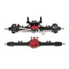 RC Car Front Rear Axle for Axial for Deadbolt SCX10 II for Trail for Honcho 1/10 rc Car CNC Integrated Aluminum Alloy Front Rear Axles Upgrade Parts(Black) view 2