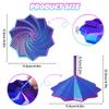 3D Printed Expanded Sensory Fidget Star, Transformable Stress Relief Spiral Toy with Detachable Handle, Sensory Toys for ADHD, Focus & Anxiety Relief, Office Desk Decompression Gift for Adults & Teens view 2