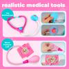 Doctor Kit for Toddlers 3-5 - Preschool Pretend Play Medical Kit with Dog Toy, view 3