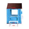 Outdoor Playhouse Wooden Kids Play House, Game House with Picnic Bench and Windows Playhouse for Backyard Garden Lawn Patio, Gift for Boys Girls view 3