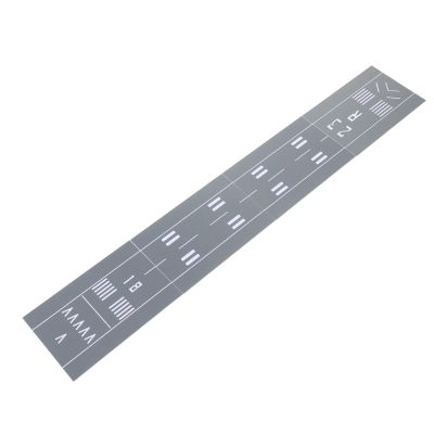 HEANUJJ Airport Layout Mat with 18 23 Runway - Aircraft Landing Runway - Model Airplane Surface Pad - Miniature Plane Platform Diorama Background for Display