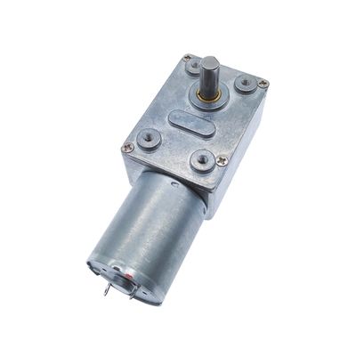 12V Gear Reduction Motor Worm Reversible Turbo Geared Gearbox Reducer 2RPM - 100RPM 200RPM 46/32(2RPM,24V)