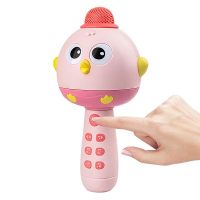 2-in-1 bluetooths & Microphone Toy for Kids,Wireless karaokes-Microphone with LED Light,Portable Mini Microphones Toy,for Boys Girls Kids Party Home Family Gathering