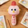 2-in-1 bluetooths & Microphone Toy for Kids,Wireless karaokes-Microphone with LED Light,Portable Mini Microphones Toy,for Boys Girls Kids Party Home Family Gathering view 2