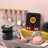 71 Pieces Toy Kitchen Accessories - Cooking Sets, Play Food Sets for Kids, Pretend Cooking Pots Pans with Sound Kitchen Accessories for 3-8 Years Old Girls Boys Baking Christmas Party view 3