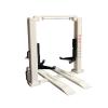 1:64 Scale 2-Post Car Gantry Lift Model Hobby Building diecast car Diorama Accessory for Workshop Maintenance Scene Display view 1