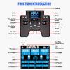 GIXCEL HOTRC HT-8A RC 8-Channel Panel Remote Control and Receiver for RC Car Boat Helicopter view 4