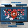 Proshine 11 Roulette Wheel Set with 47.2 * 23.6 Table Layout Felt view 2