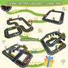 Magnetic Road Set with Traffic Sign Toys, STEM Magnetic Building Blocks, Creative Educational Construction Toys, for Kids (45) view 3