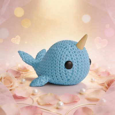 3D Printed Animals, Knitted Chick, Custom Color 3D Printed Toys Mini Desktop Ornament, 3D Animals Decor for Living Room Tabletop Creative Home Decoration Small Craft Gift Figurine Toy Figures