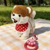 Ai Realistic Robot Puppy, Robotic Dog Realistic Pet, Walking, Touch Control, Barking, Tail Wagging, Interactive Plush Toys for 2-8 Year Old Boys Girls Presents view 3