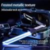 Retractable Plug-in Lightsaber Toy, Red & Blue Light Up Sword Saber, Motion-Activated Retractable Lightsaber Toy, Fingertip Rotation (2pcs) view 4